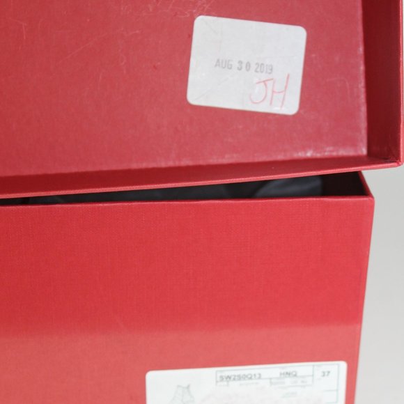 Valentino Rockstud Black Patent LeatherAnkle Boot W/box. Size 37 Made In Italy - Picture 7 of 8